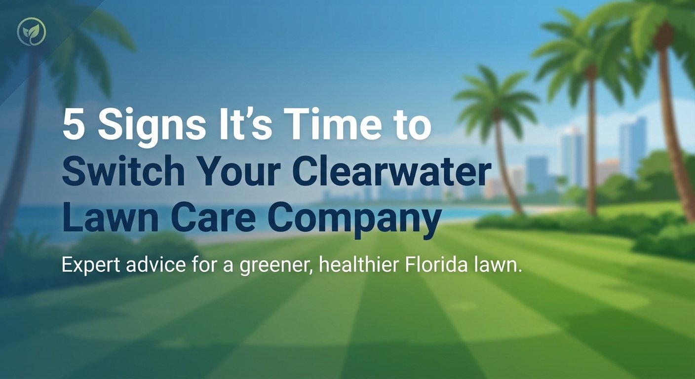 5 Signs It's Time to Switch Your Clearwater Lawn Care Company