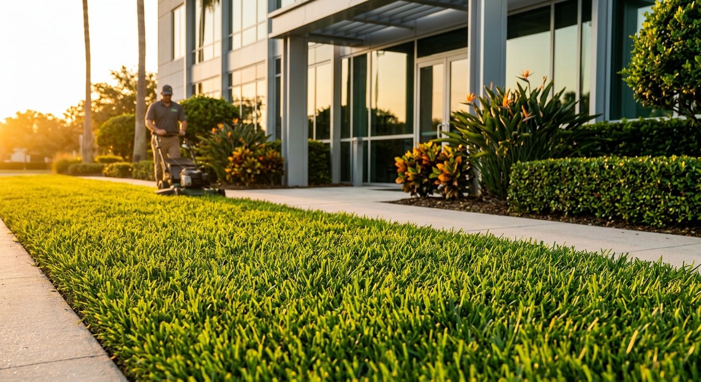 5 Business Benefits of Commercial Lawn Care in Clearwater