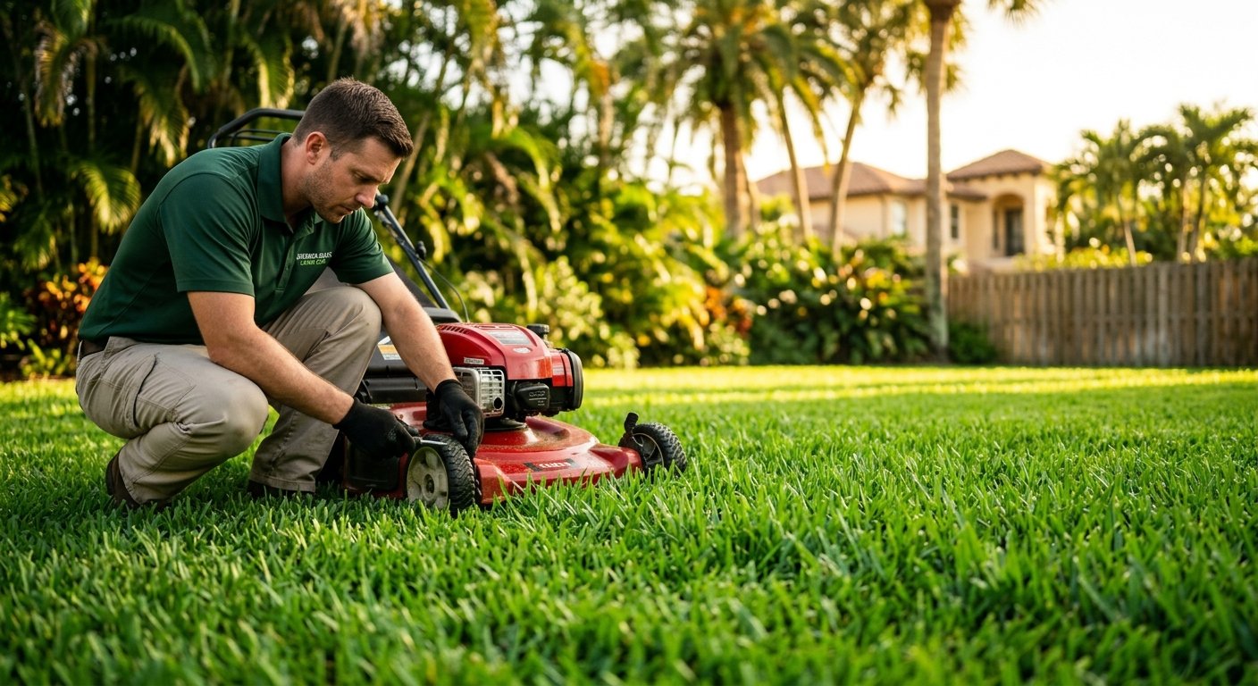 Mowing Height Guide for Florida Grass Types