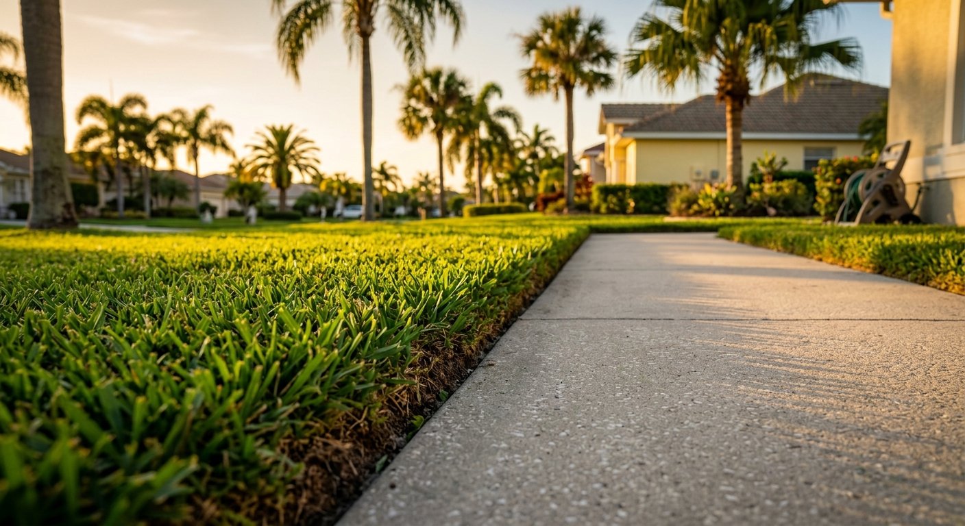 Lawn Edging Frequency for Florida Yards